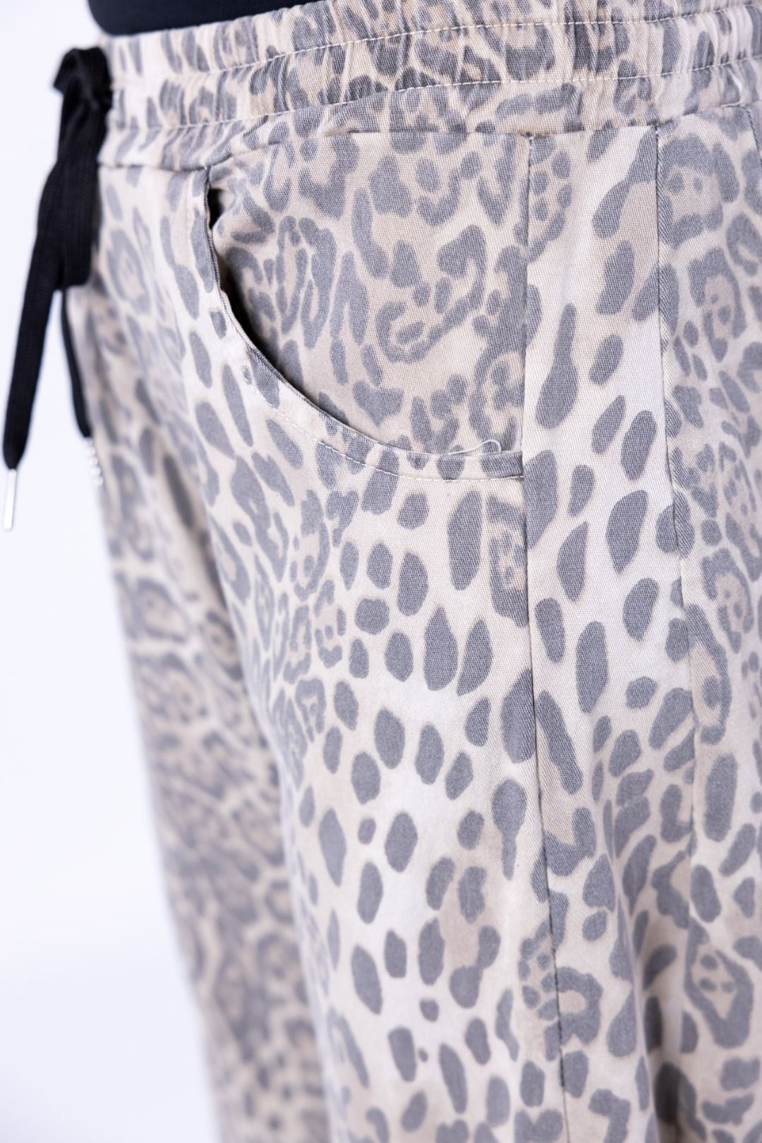 Susy Mix - Pantalone con coulisse maculato