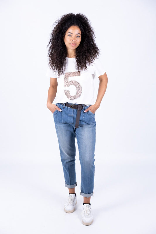 Susy Mix - Jeans c/molla e cintura