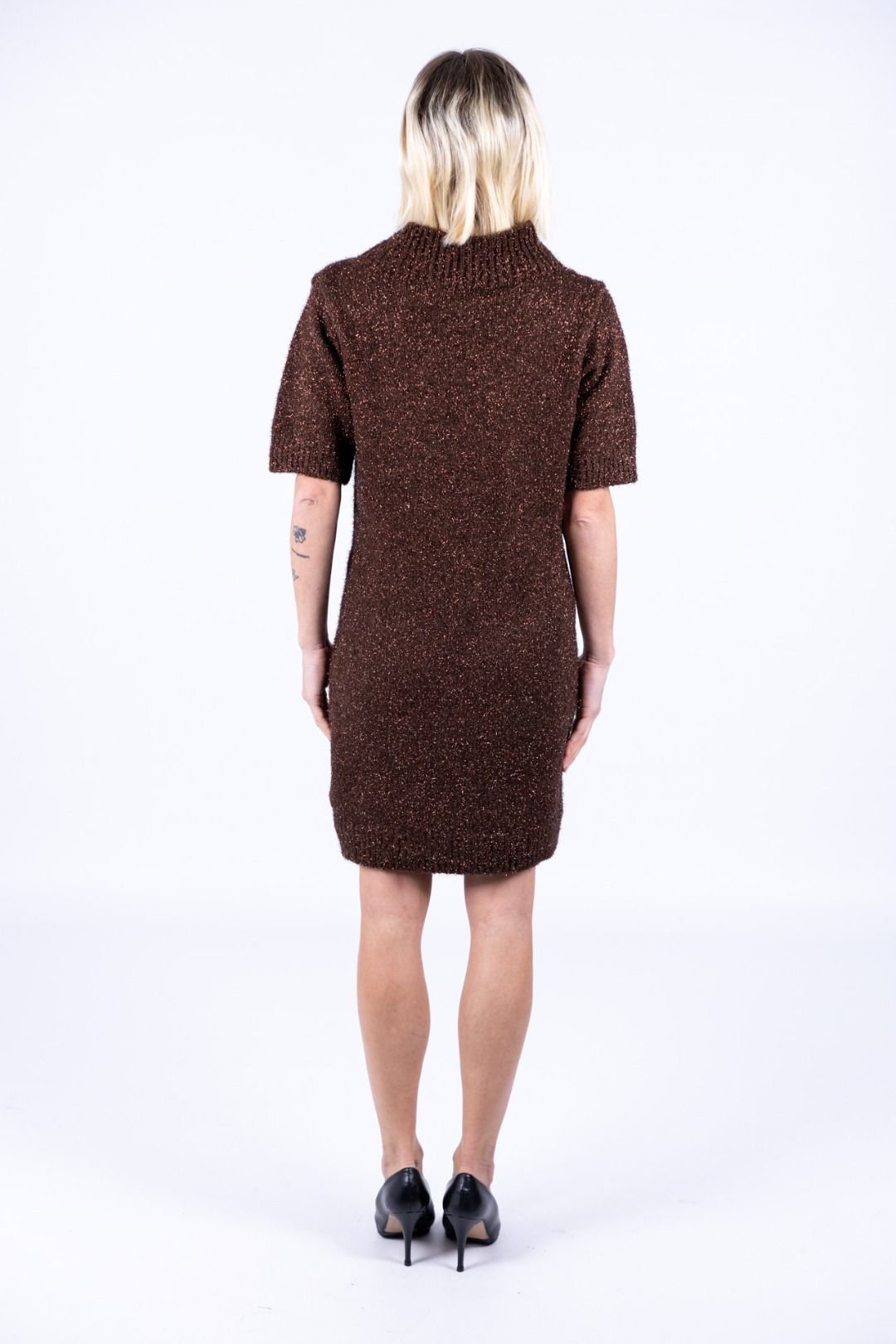 HaveOne - Mini abito collo vulcano