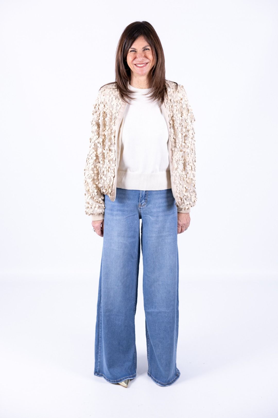HaveOne - Bomber paillettes