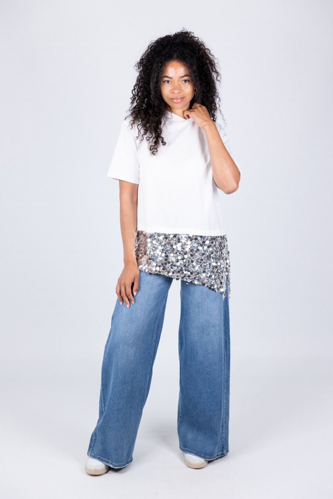 Tensione In - T-shirt paillettes