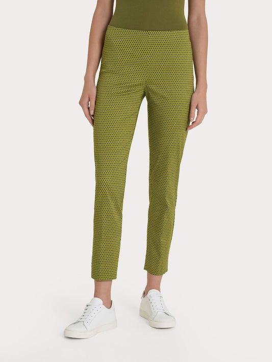Ragno - Pantalone cigarette Capri fantasia