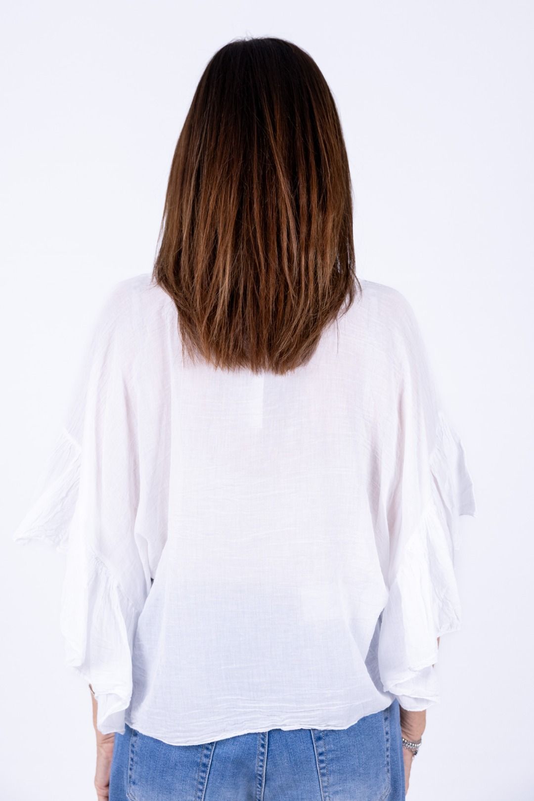 Novepuntouno - Camicina con voulant
