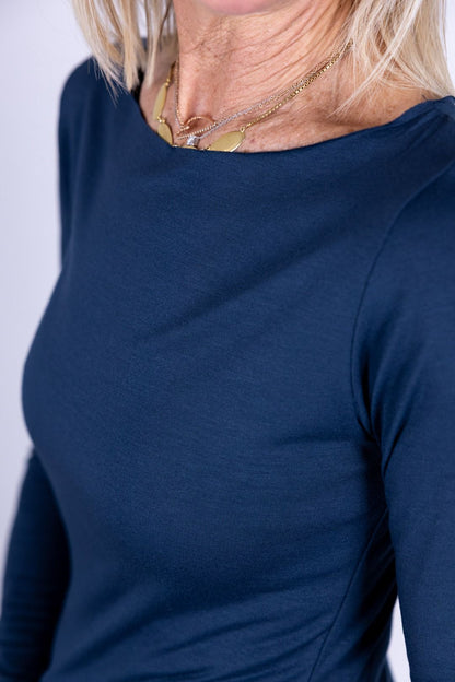 Susy Mix - T-shirt barchetta taglio vivo