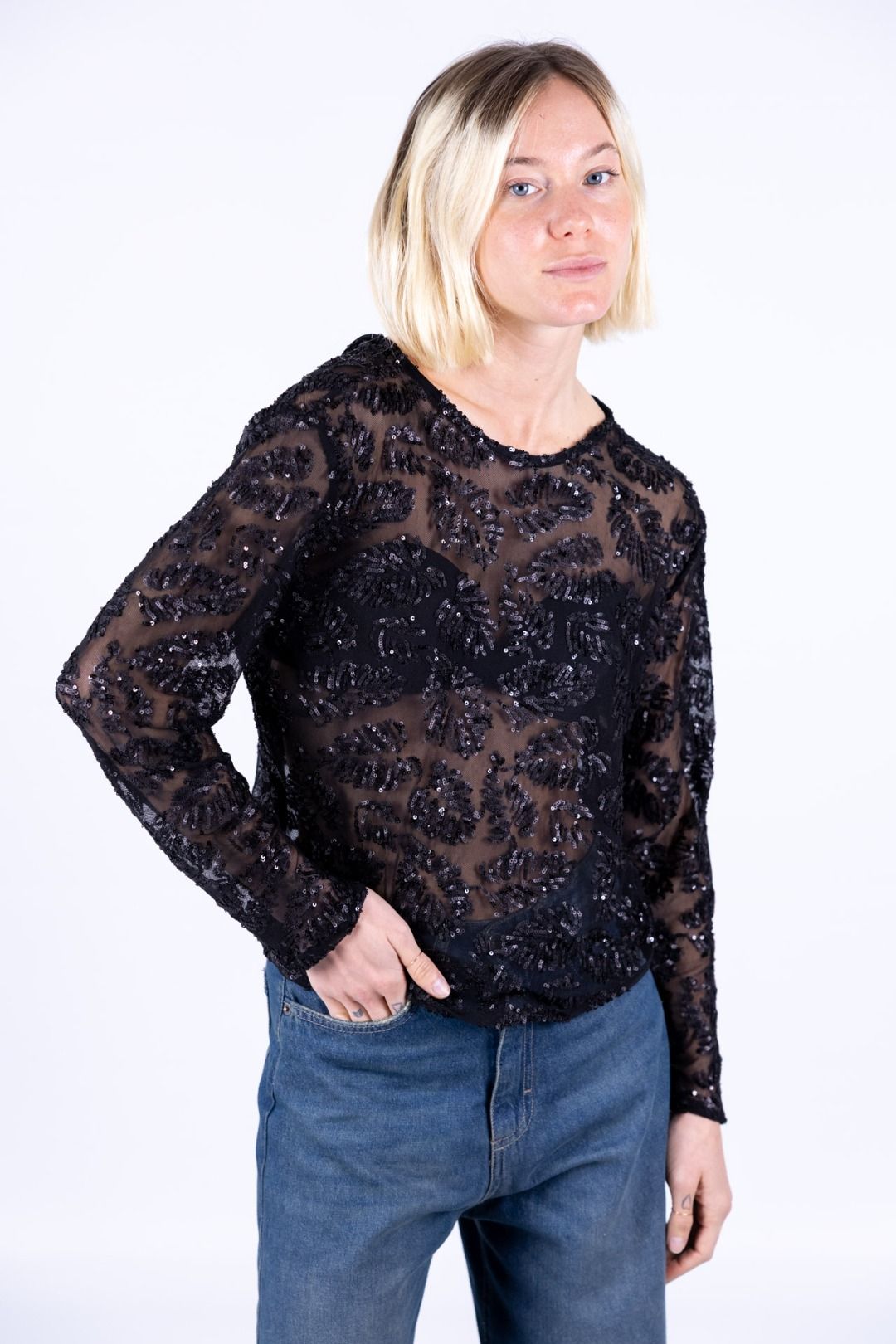 Tensione in - Maglia ricamo