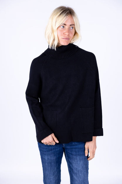 Decima Domus - Maglia collo alto con tasche