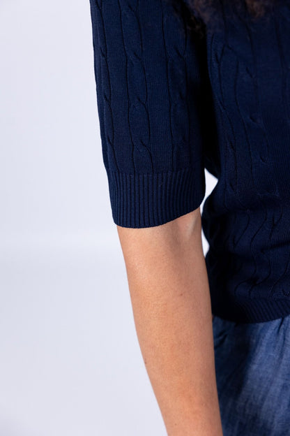 Novepuntouno - Maglia treccine
