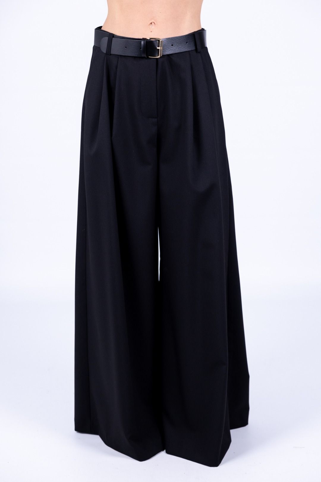 Imperial - Pantalone palazzo con pence