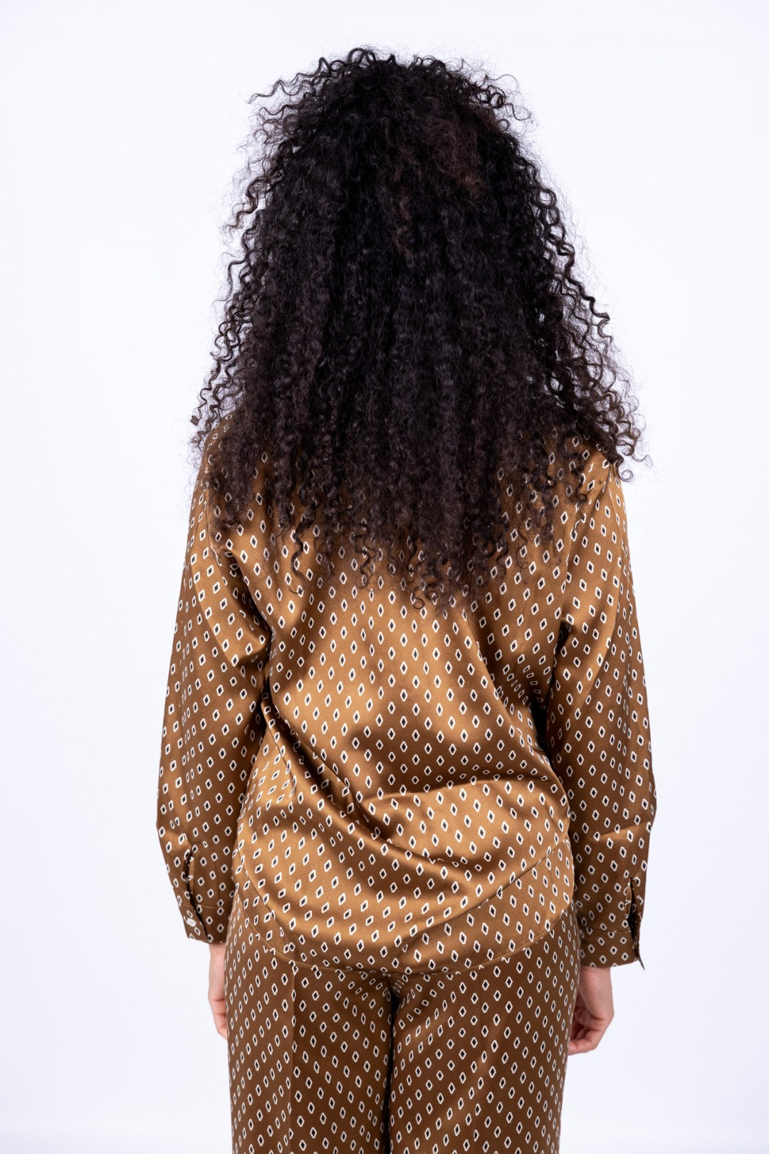 Emme - Camicia fantasia rombi