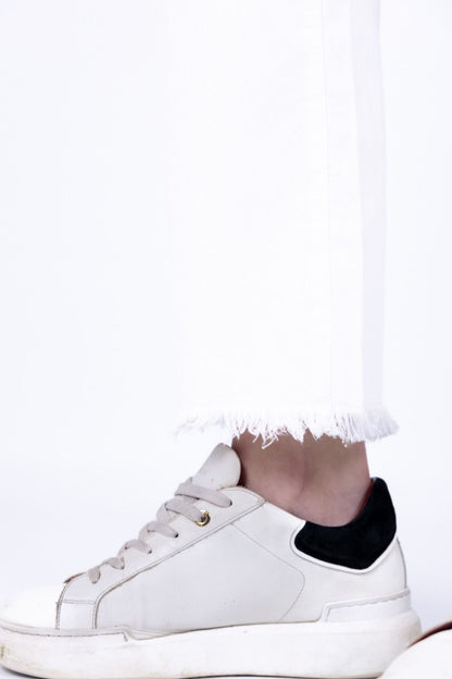 Ragno - Jeans straight pockets con frange C