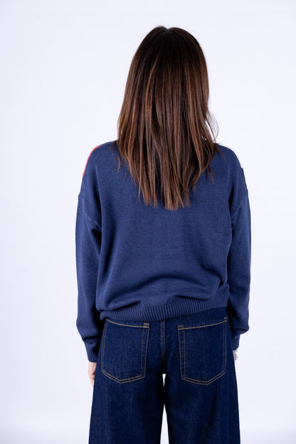 Tensione In - Cardigan rombi