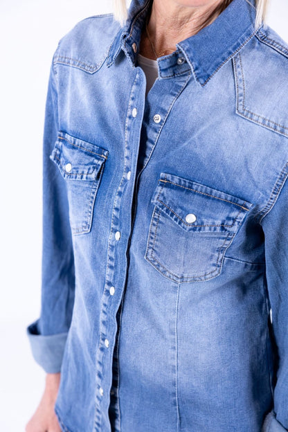 Novepuntouno - Camicia jeans
