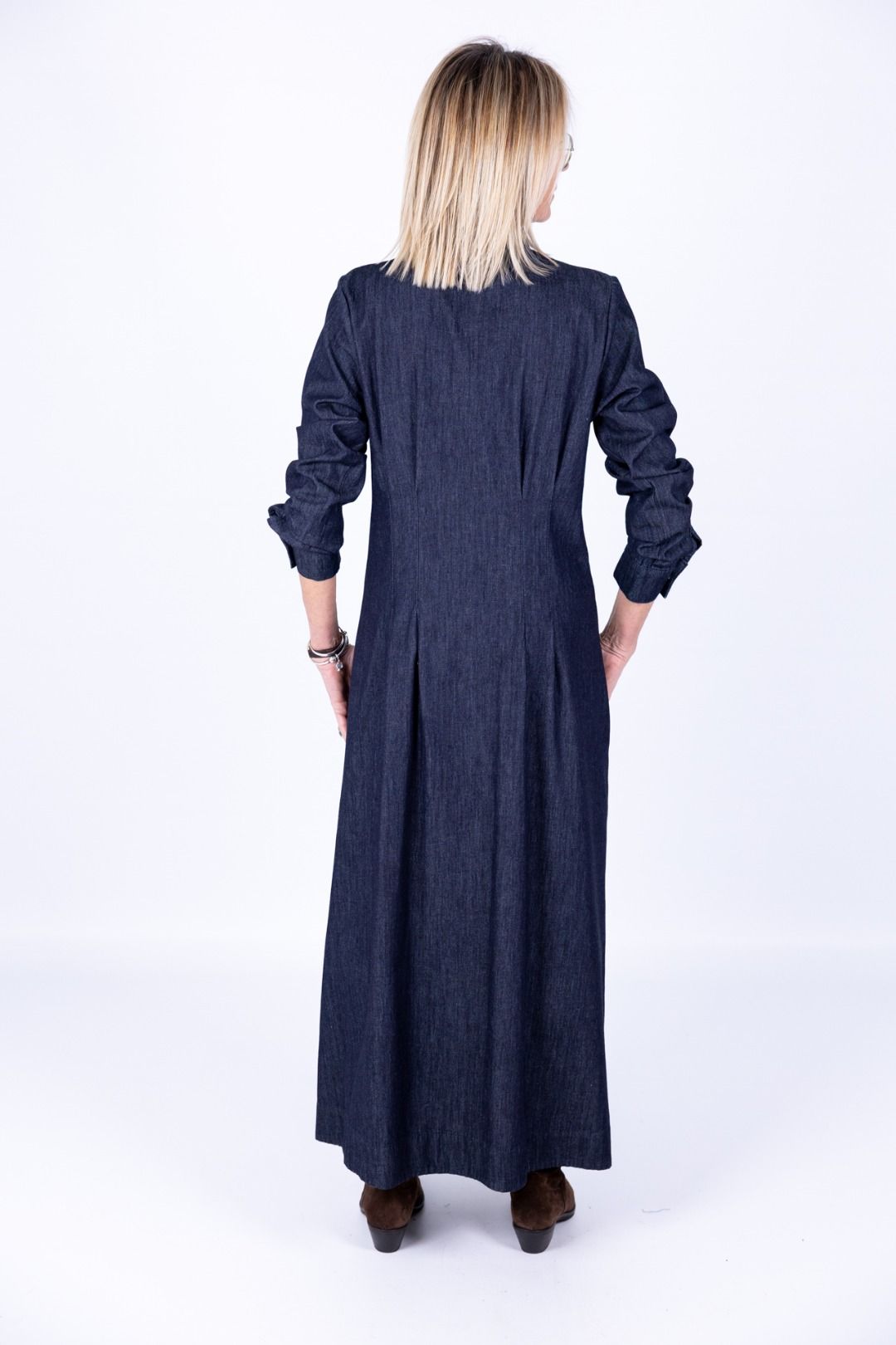 Le Streghe - Abito chemisier con fiocco