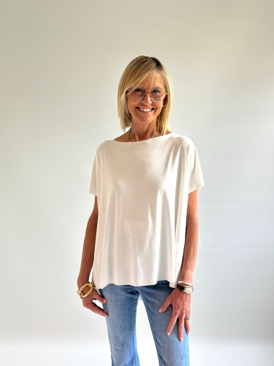 Susy Mix - T-shirt Kimono manica corta