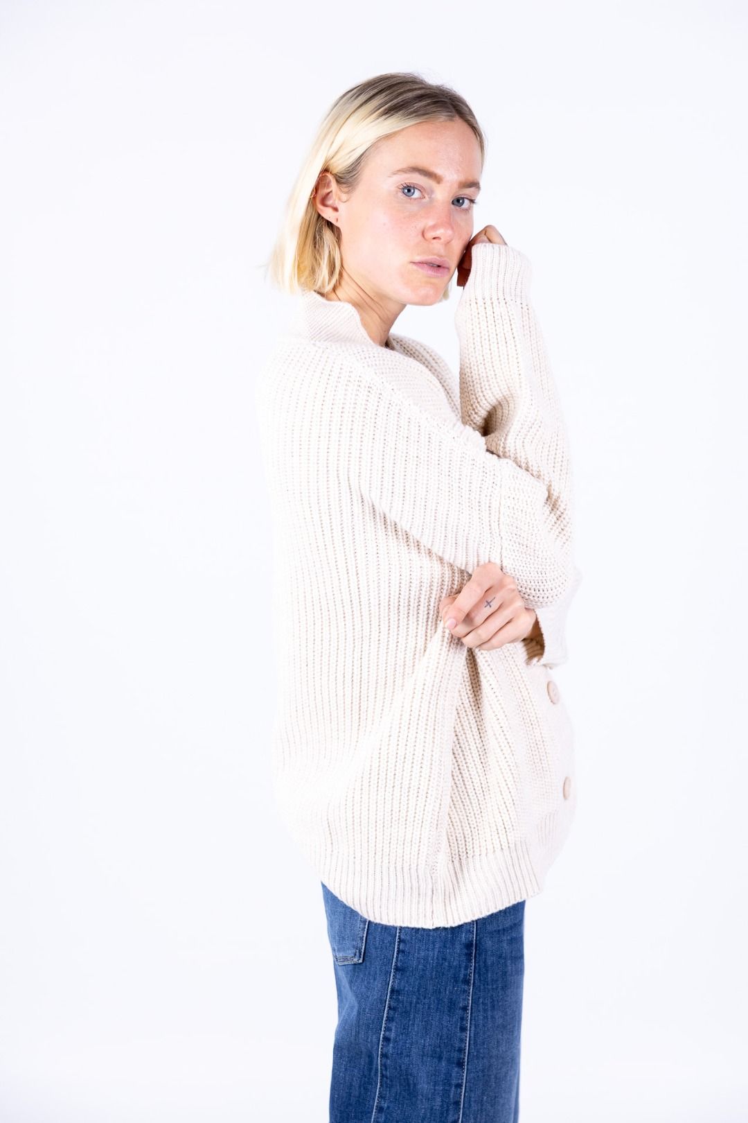 Susy Mix - Cardigan tre bottoni