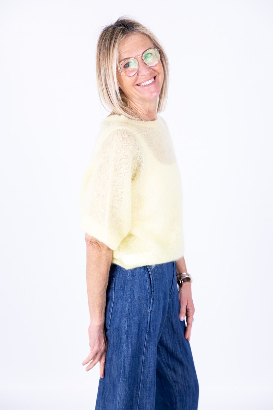 Amoré - Maglia Kid Mohair m/c