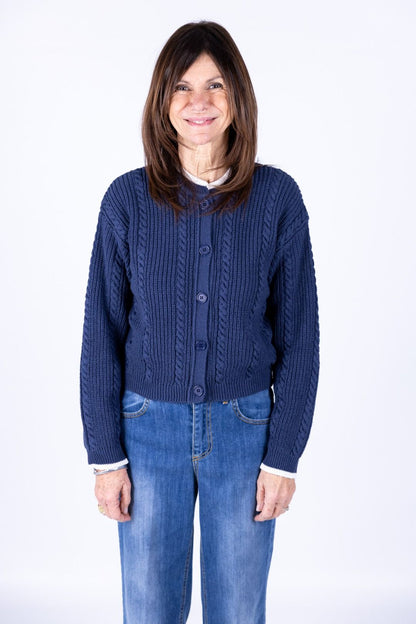 Tensione In - Cardigan a treccie