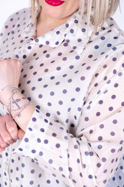 Dejavu - Camicia Pois uomo