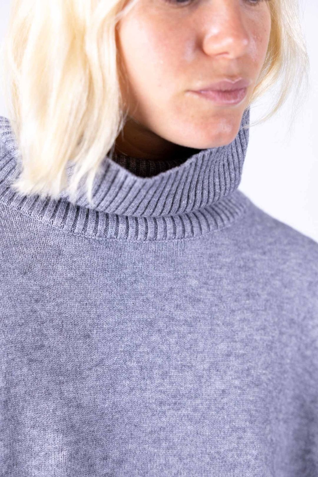 Decima Domus - Maglia collo alto manica manicotto