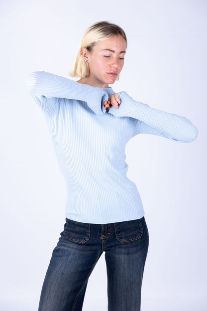 Susy Mix - Maglia lupetto costina