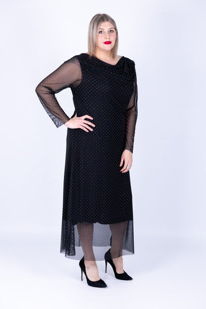 Susy Star - Abito tulle c/brillantini