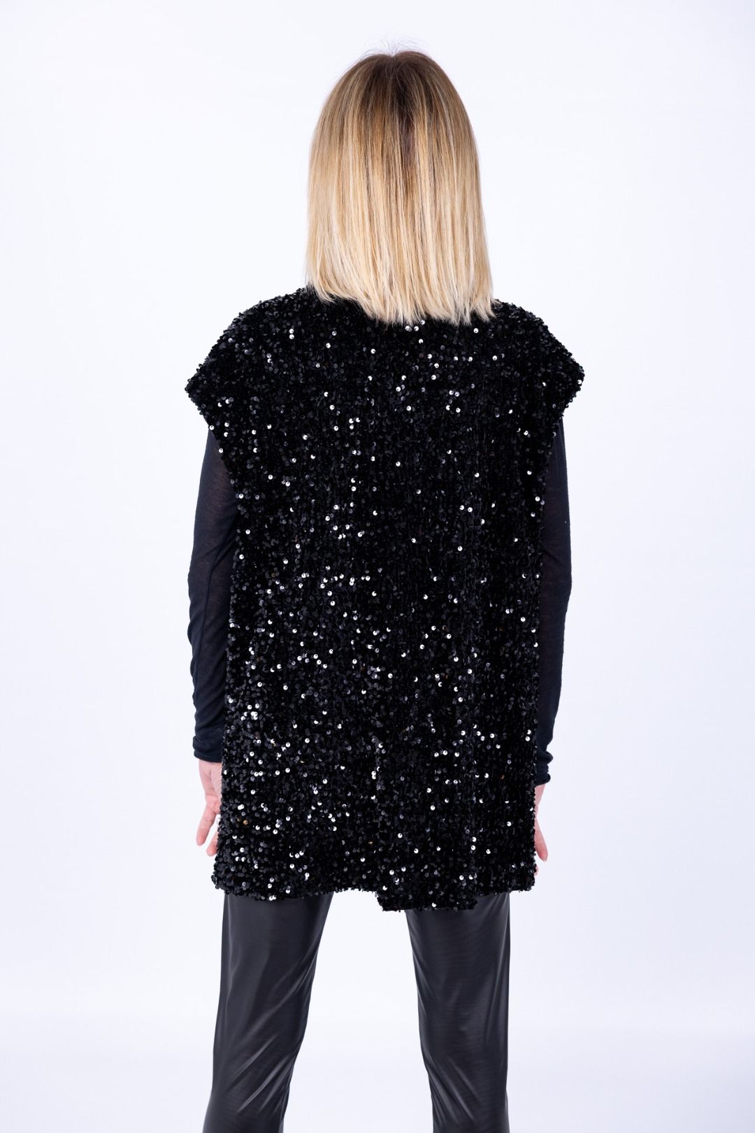 Le Streghe - Gilet paillettes