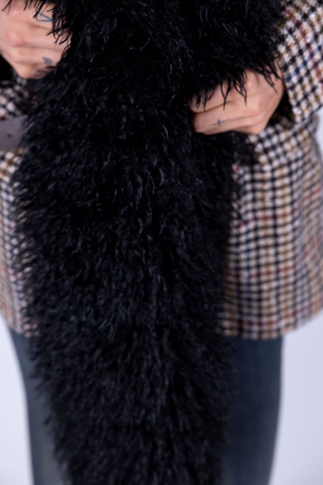 Susy Mix - Sciarpa pelliccia