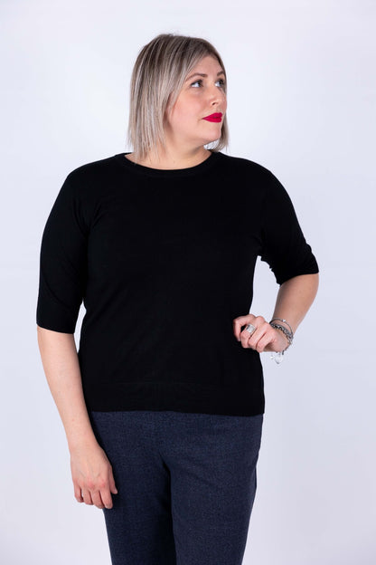 Ragno - Maglia girocollo manica 3/4 C