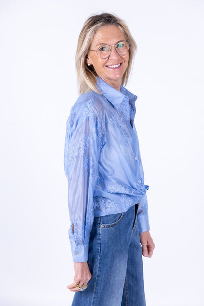 Susy Mix - Camicia con ricamo