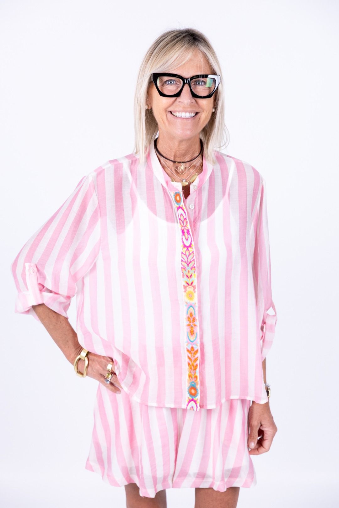 Tensione in - Camicia cotone