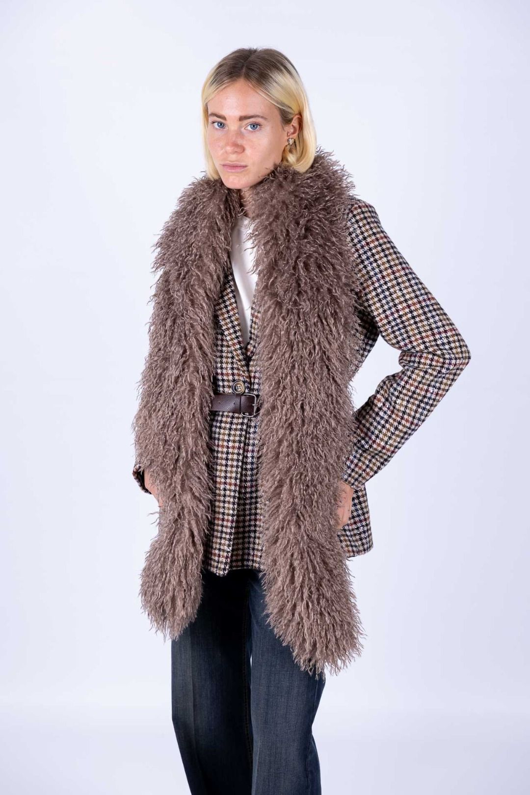 Susy Mix - Sciarpa pelliccia