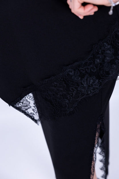 Dejavu - Maglia punto Milano con pizzo