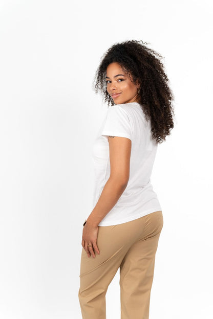 Susy Mix - T-shirt slim con scritta