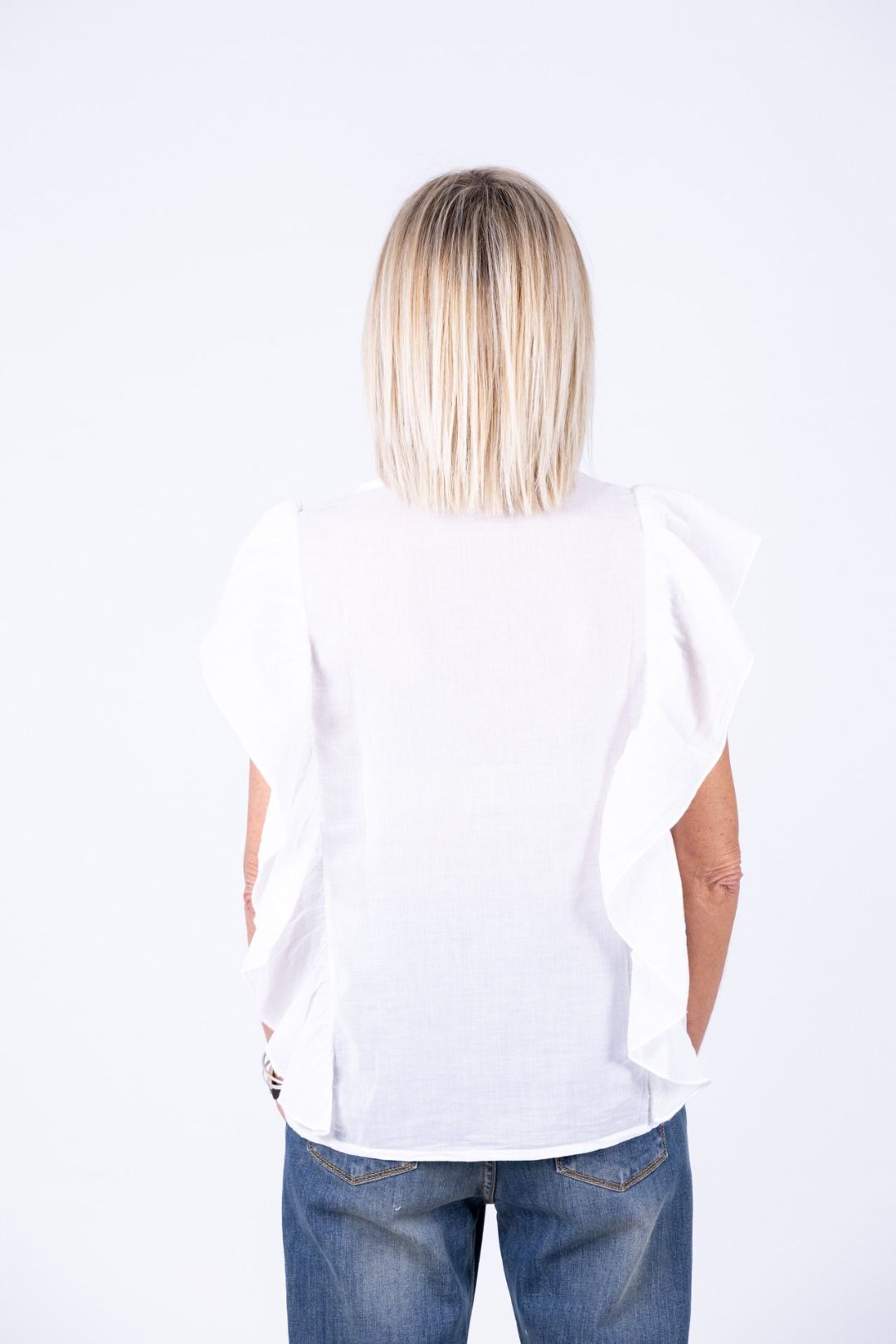 Susy Mix - Camicetta con rouche