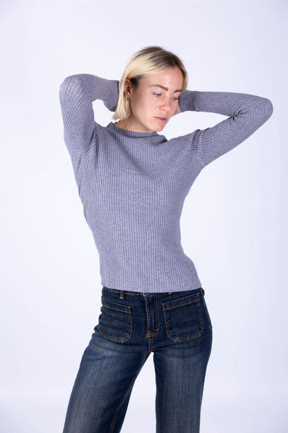 Susy Mix - Maglia lupetto costina