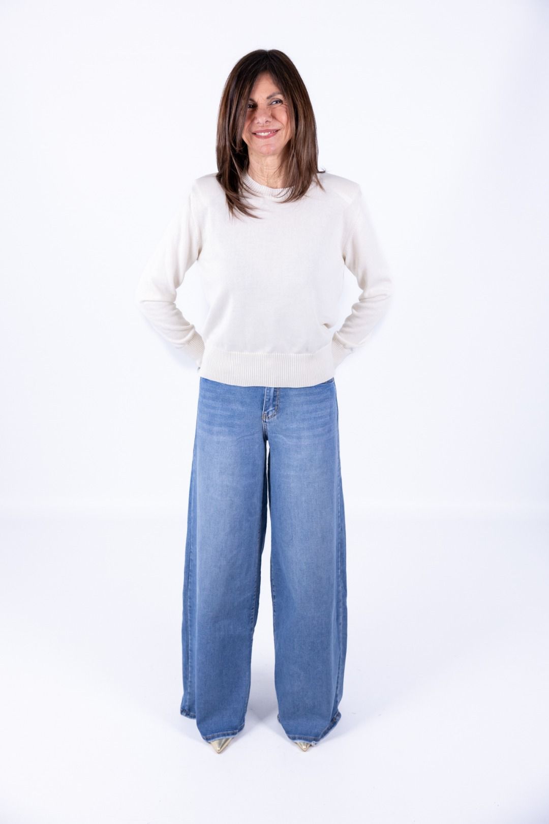 Susy Mix - Maglia paricollo con spallina
