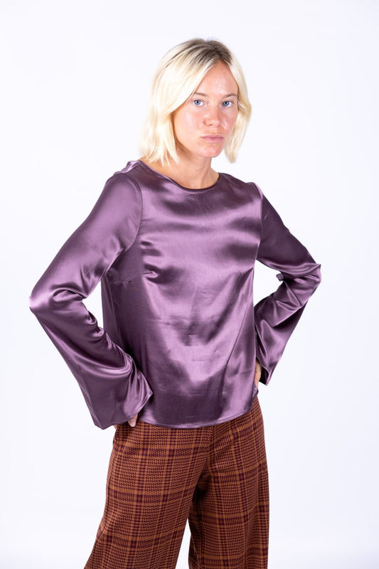 Surkana - Camicia con maniche leggermente a calla