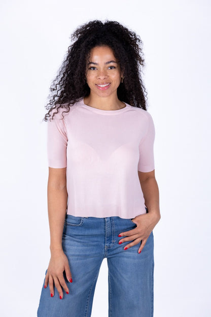 Novepuntouno - Maglia viscosa manica 3/4