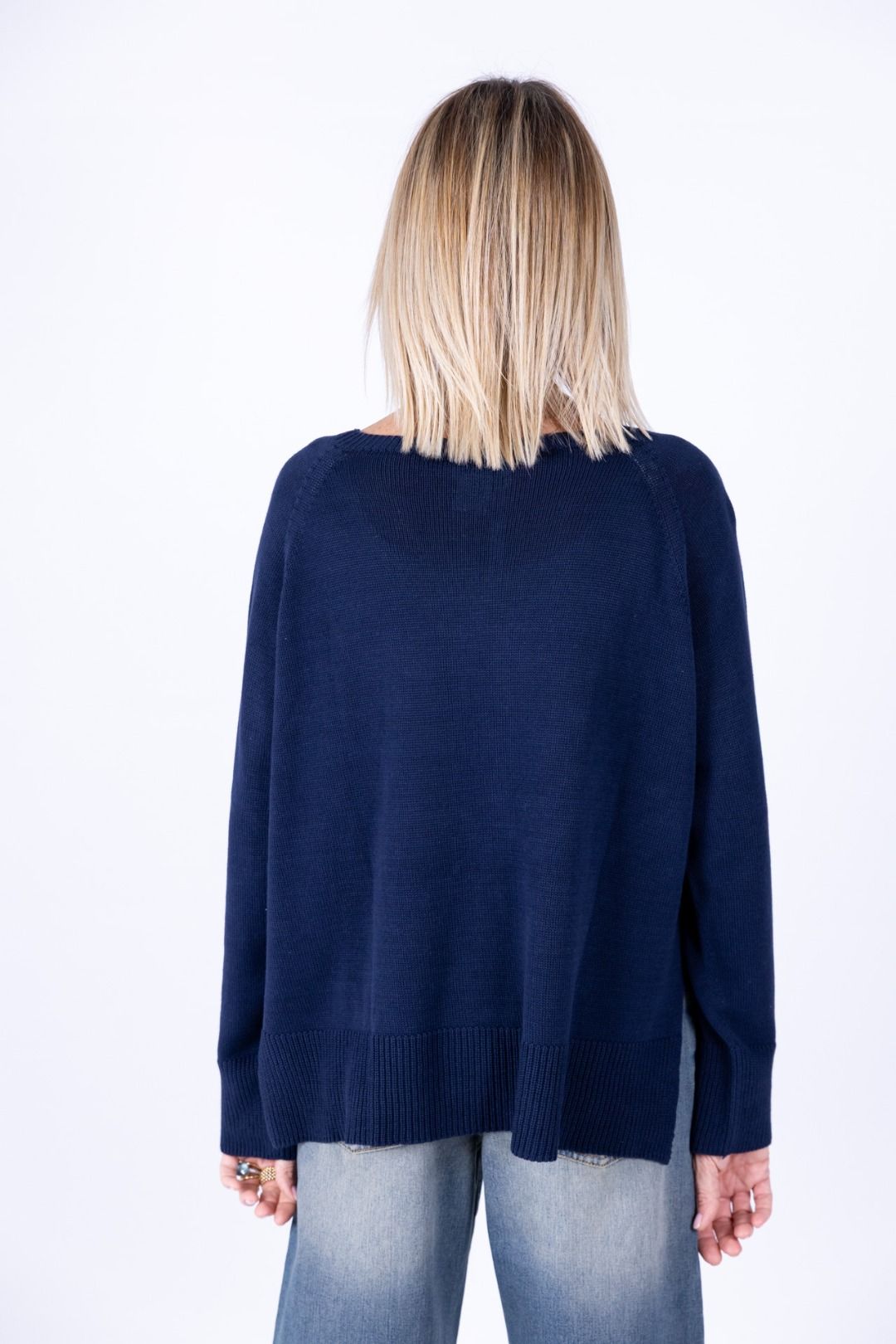 Susy Mix - Maglia barchetta raglan