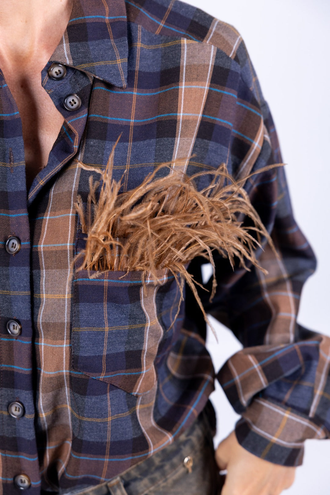 Tensione In - Camicia piume
