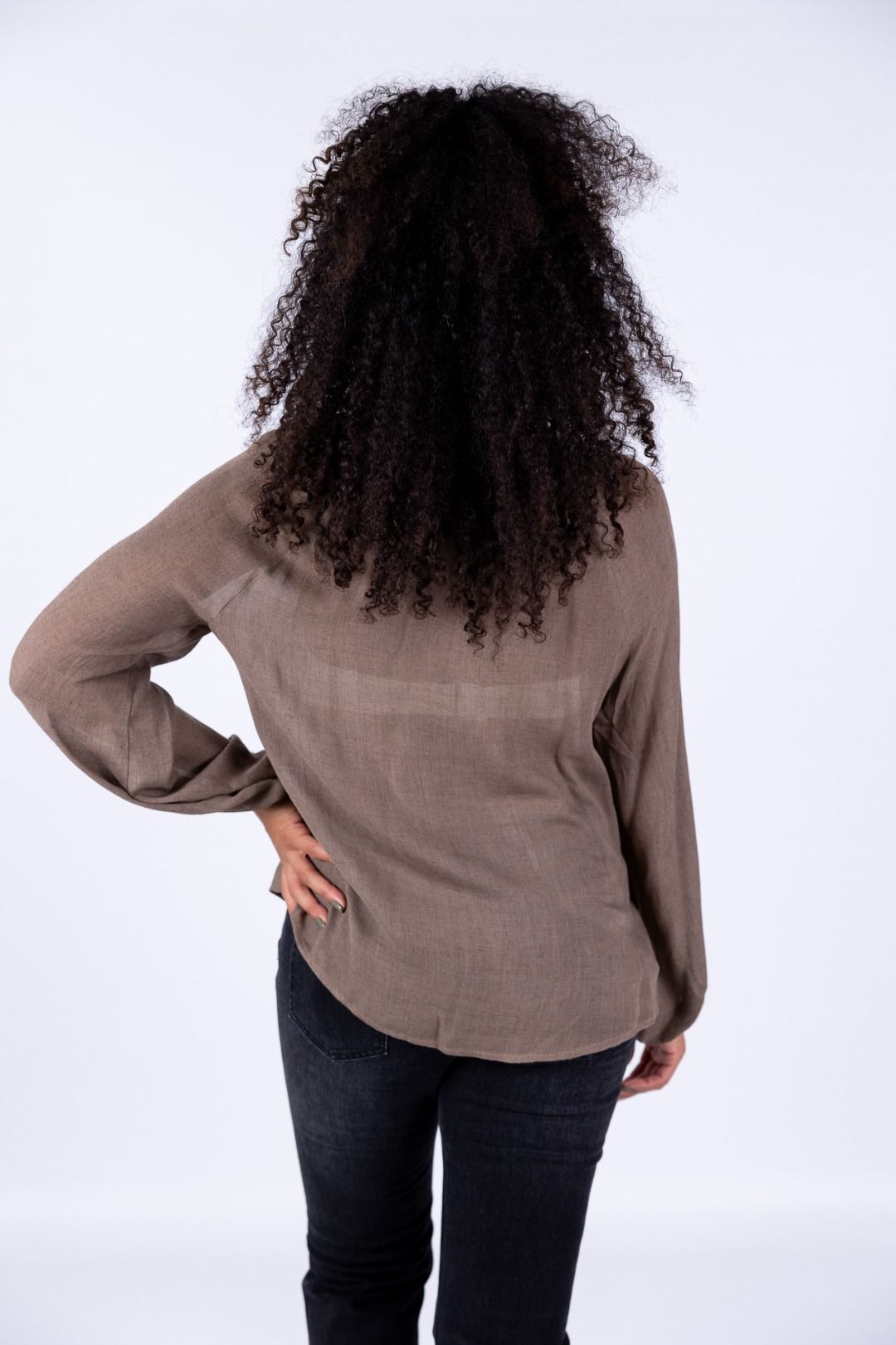 Susy Mix - Camicia con fiocco