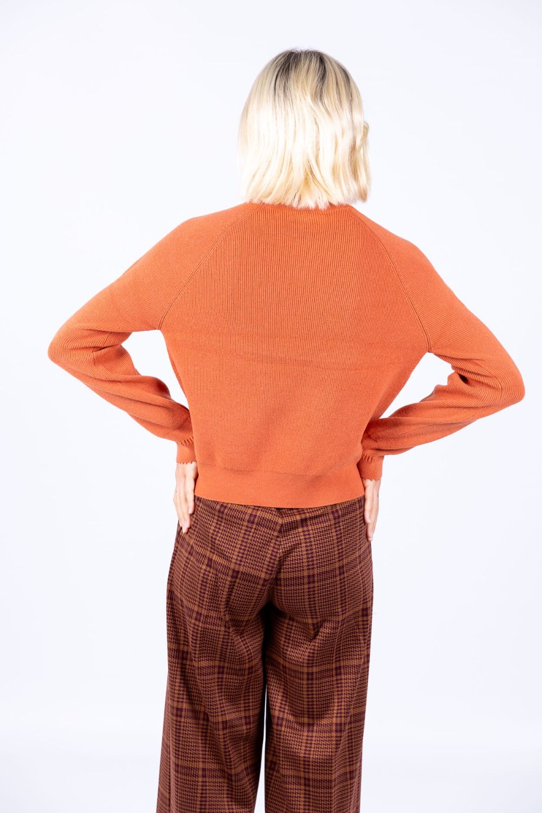 Surkana - Maglia slim collo lupetto