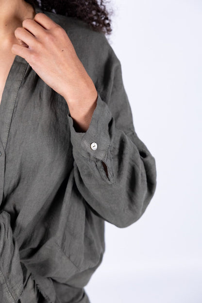 Tensione in -  Camicia in lino