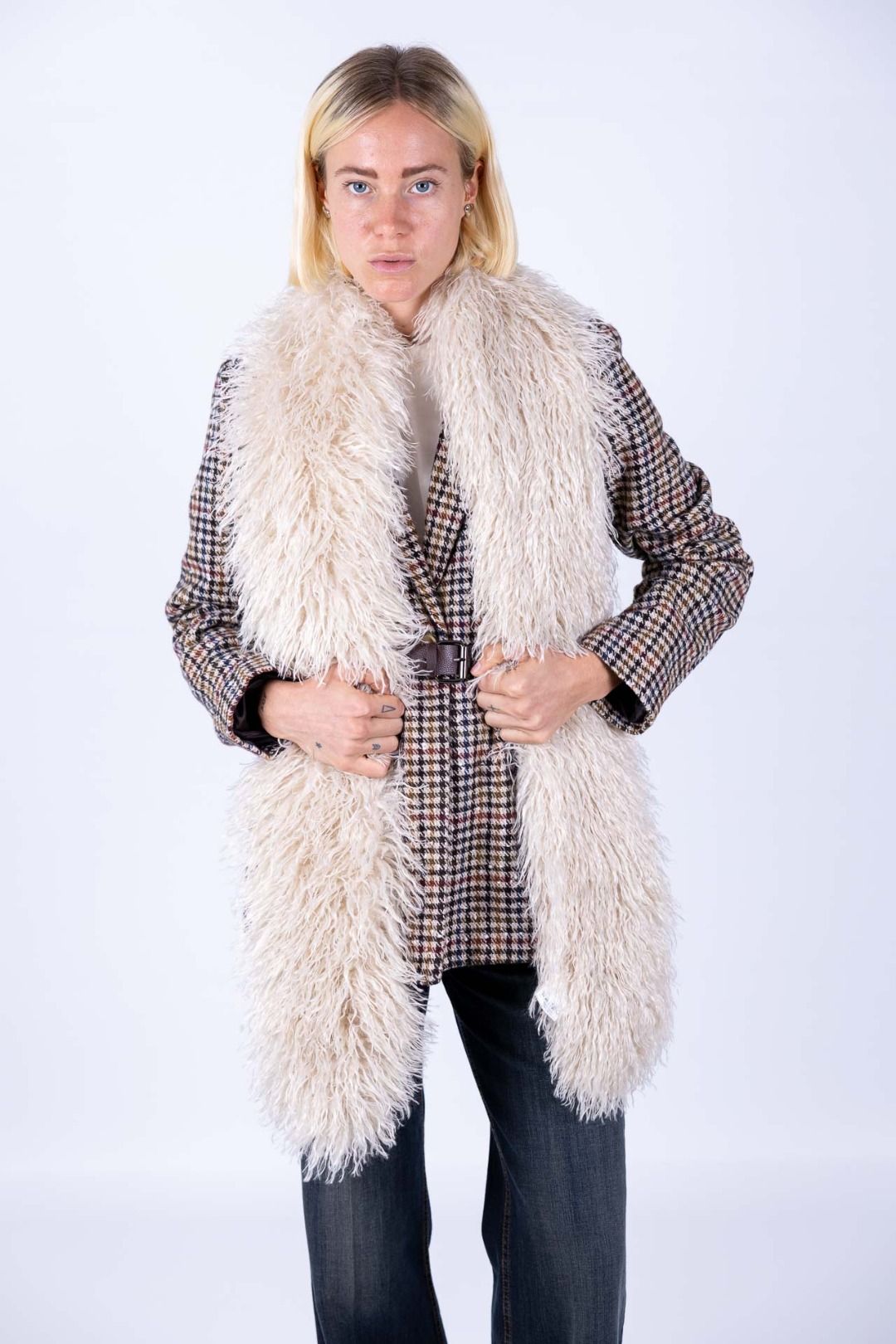 Susy Mix - Sciarpa pelliccia