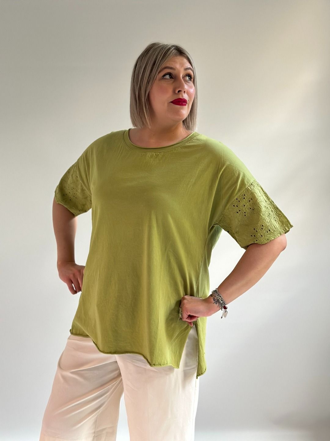 Susy Star - T-shirt Sangallo