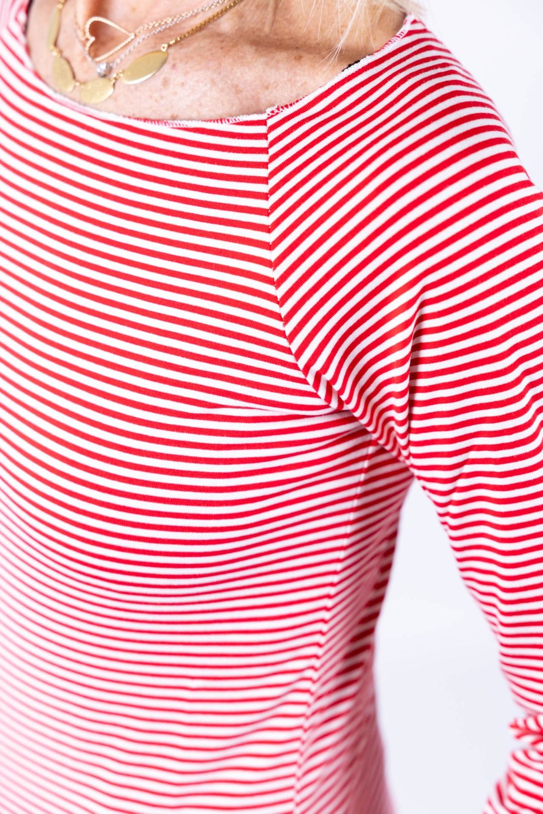 Susy Mix - Maglia barchetta righe