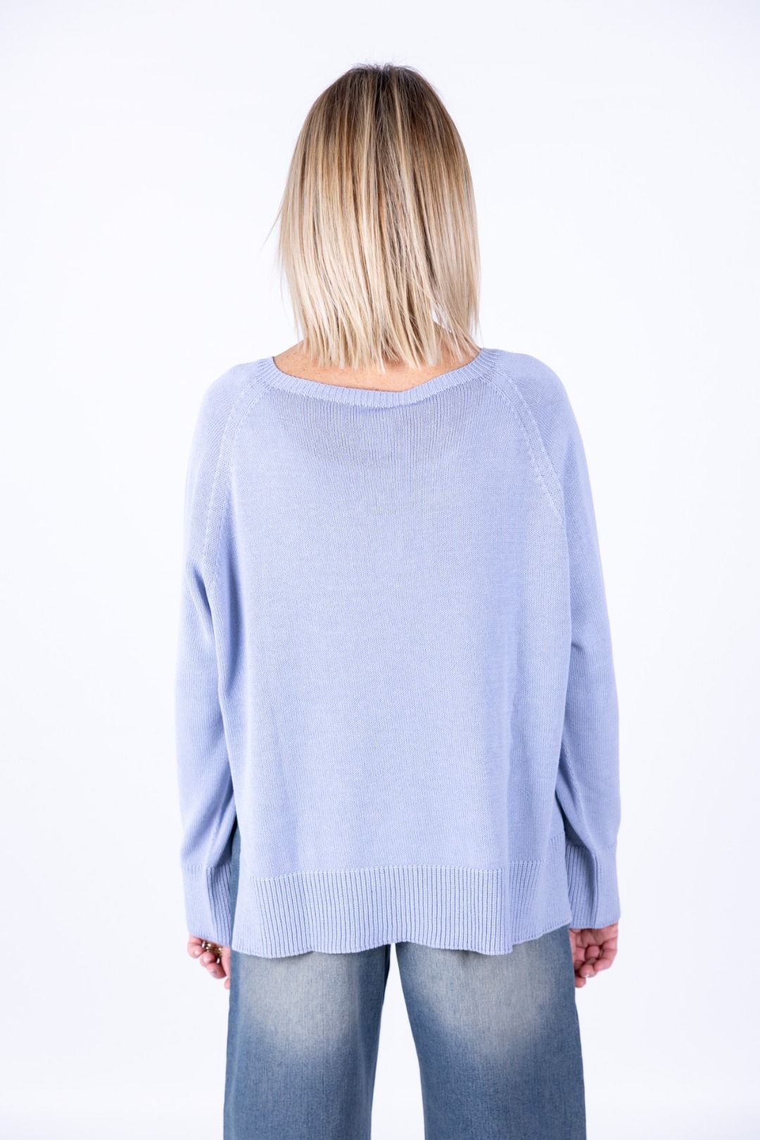 Susy Mix - Maglia barchetta raglan