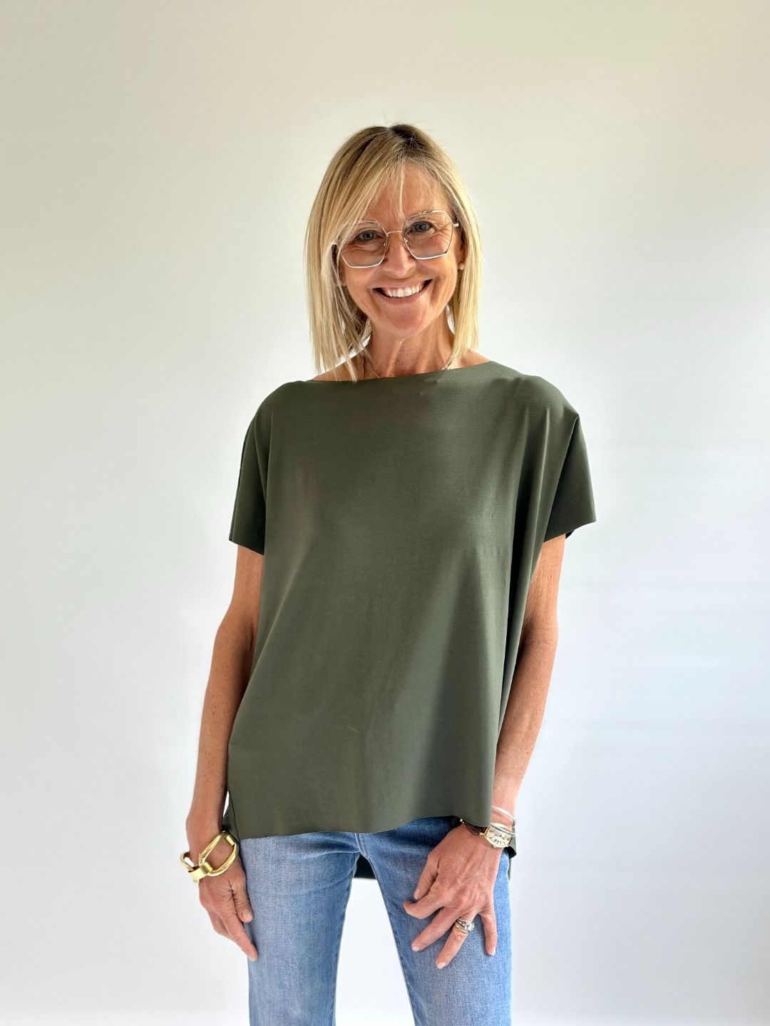Susy Mix - T-shirt Kimono manica corta