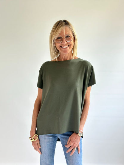 Susy Mix - T-shirt Kimono manica corta