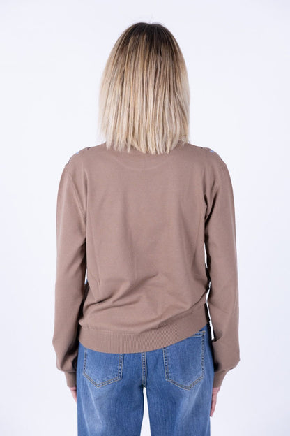 Tensione In - Maglia girocollo rombi